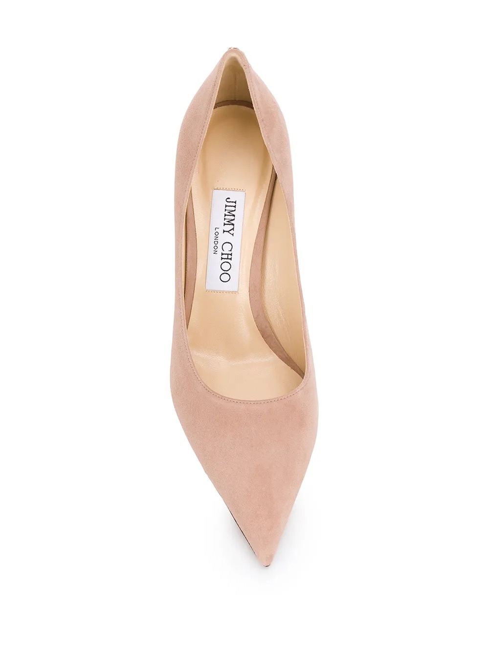 Jimmy Choo Suede Love 100mm Ballet pink- 37